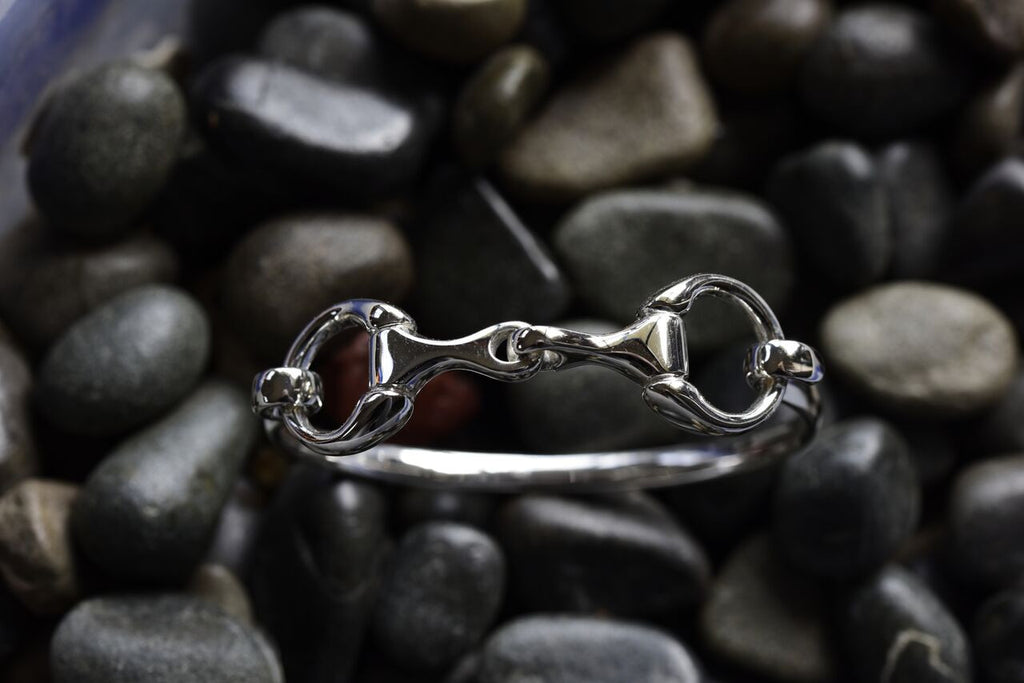 Bit Style Bangle Snaffle Bit Bangle - Sterling Silver - Medium – Ray Burmester Master ...